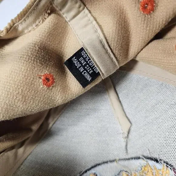 Mammoth Brewing Company Corduroy Snapback Hat Cap Mammoth Mountain Brown OSFM - Picture 10 of 10